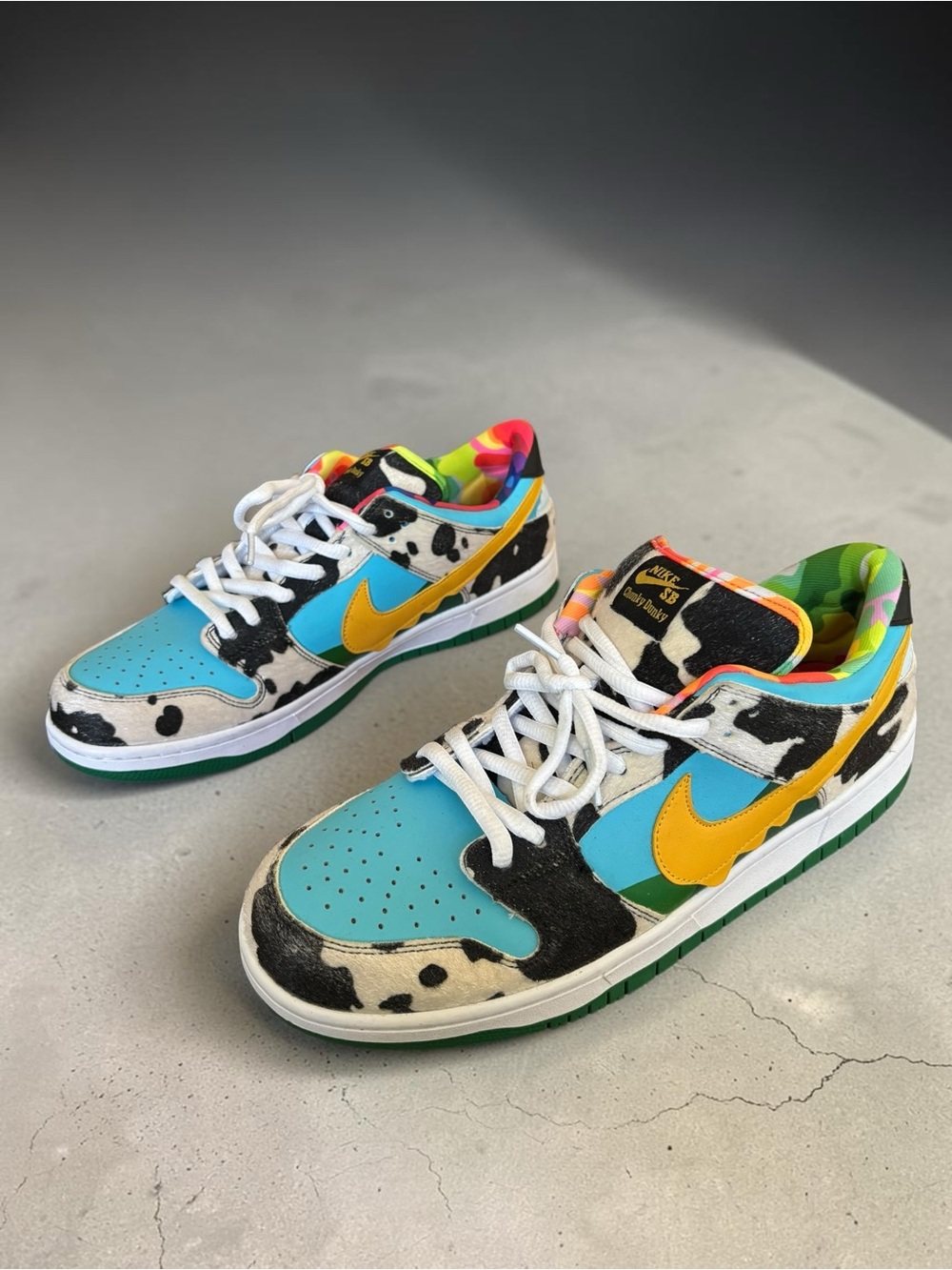 Nike SB Dunk Low Chunky Dunky collaboration Ben & Jerry's Men’s 13.5 New No Box - Picture 2 of 12